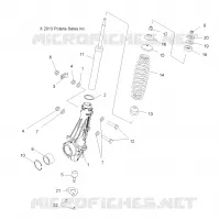 SUSPENSION, FRONT STRUT 