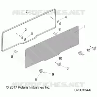 REAR BODYWORK WINDOW