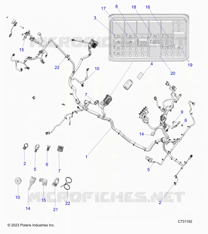 ELECTRICAL, WIRE HARNESSES