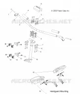 UPPER STEERING   HANDLEBAR ASM.