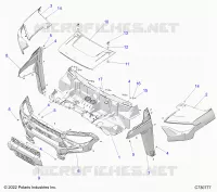 HOOD AND FRONT FACIA