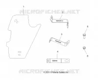 COOLING SYSTEM, RADIATOR SHIELD