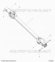 DRIVE TRAIN, FRONT PROP SHAFT