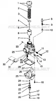 CARBURETOR SUPER SPORT 0940743 (4927742774030A)