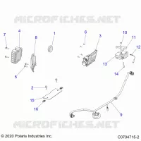 ELECTRICAL, HARNESS COMPONENTS AND RELATED- Z23ASA87A2(C704715-2)