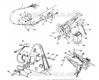 ELECTRICAL/TAILLIGHT ASSEMBLY 2X4 350L W937539 (4924032403029A)