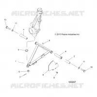 SUSPENSION, A-ARM AND STRUT MOUNTING