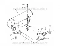 EXHAUST SYSTEM STARLITE / 0933427 (4922972297024A)