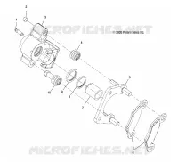 REAR BRAKE CALIPER