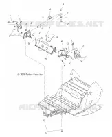 CHASSIS, SHOCK TOWERS