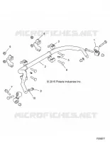 SUSPENSION, REAR STRUT STABILIZER