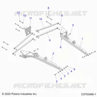 REAR SUSPENSION CONTROL ARMS