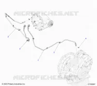 DRIVE TRAIN, TRANSMISSION VENT LINES