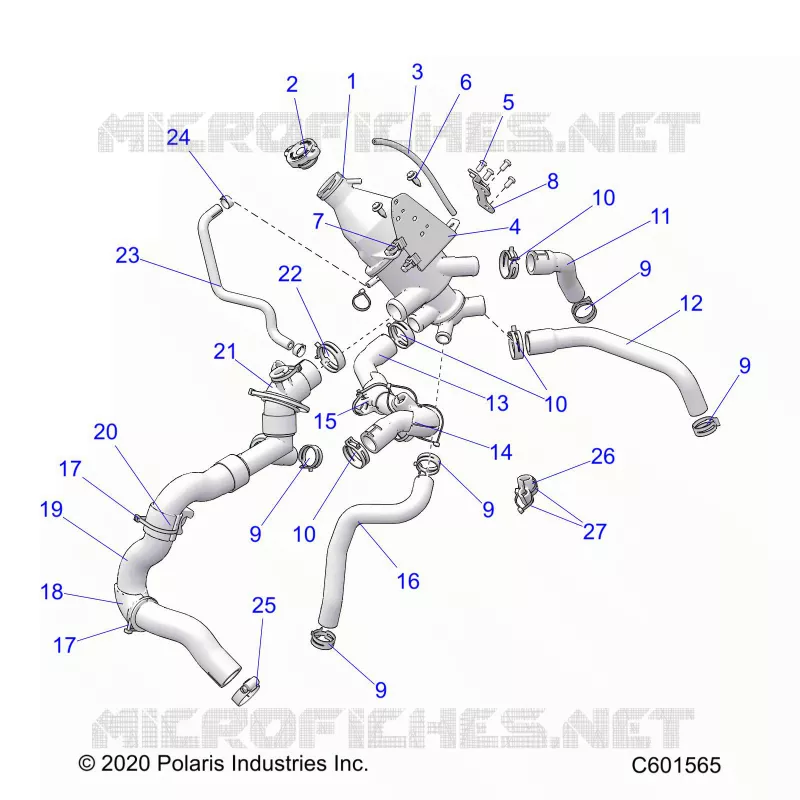 ENGINE, COOLING SYSTEM