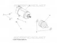 ENGINE, STARTING MOTOR