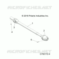 DRIVE TRAIN, FRONT PROP SHAFT