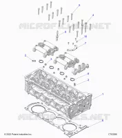 ENGINE, CYLINDER HEAD