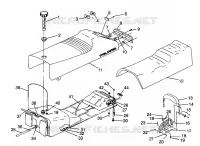 SEAT   GAS TANK SPORT 0980443 AND SPORT TOURING 0980243 (4942054205A007)