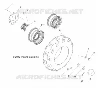 WHEELS, FRONT