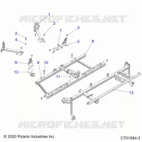 CHASSIS, MAIN FRAME MOUNTS