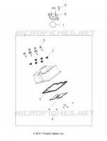 ENGINE, VALVE COVER