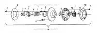 DRIVEN CLUTCH 600 XCR 0961676 AND EUROPEAN 600 XCR E961676 (4932123212B014)