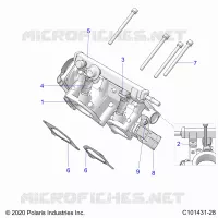 ENGINE, THROTTLE BODY