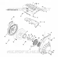 BLOWER HOUSING    RECOIL STARTER