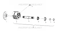 FRONT TIGHTENER ASSEMBLY  XPLORER 4X4 W959140 (4930223022B004)