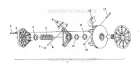 DRIVE CLUTCH INDY LITE/STAR LITE (4921332133017A)