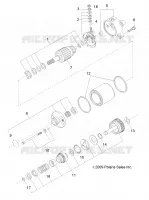 ENGINE, STARTING MOTOR