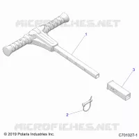 BODY, PASSENGER GRAB BAR