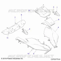 HOOD NON RC- Z22MAZ92AS/BS (C0703770-8)