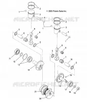 PISTON   CRANKSHAFT