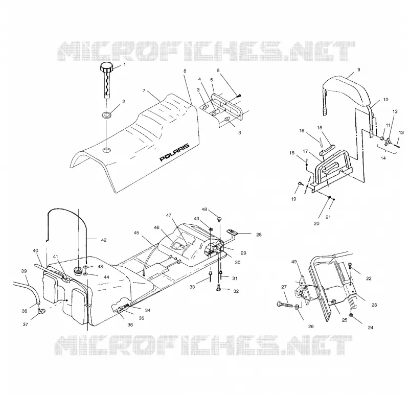 SEAT   GAS TANK