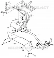 EXHAUST SYSTEM MAGNUM 4X4 W968144 AND SWEDISH MAGNUM 4X4 S968144 (4936053605A010)