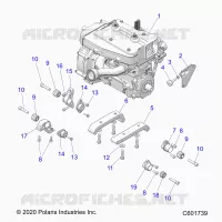 ENGINE, MOUNTING