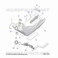 FUEL SYSTEM, FUEL TANK ASM.