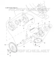 ENGINE, OIL SYSTEM AND OIL PUMP