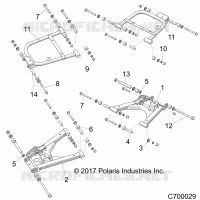 REAR SUSPENSION CONTROL ARMS