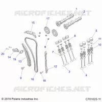 VALVES AND CAMSHAFTS