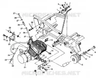 ENGINE MOUNTING TRAIL BOSS W938527 (4924072407004A)