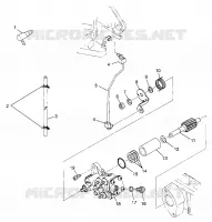 OIL PUMP SL 780 B974088 AND INTL. SL 780 I974088 (4940924092C005)