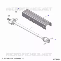 DRIVE TRAIN, FRONT PROP SHAFT