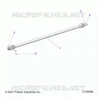 DRIVE TRAIN, FRONT PROP SHAFT