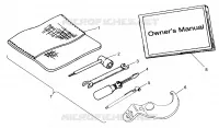 TOOL KIT    SPORT 400L W97BA38C AND TRAIL BLAZER W97BA25C (4940124012C007)
