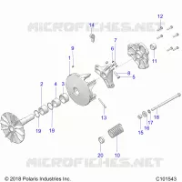 DRIVE TRAIN, PRIMARY CLUTCH