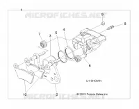 BRAKES, FRONT BRAKE CALIPER