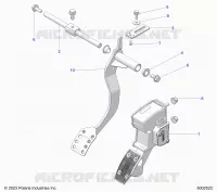 CONTROLS, FOOT CONTROLS AUTO- T24AAPHD (500252C)