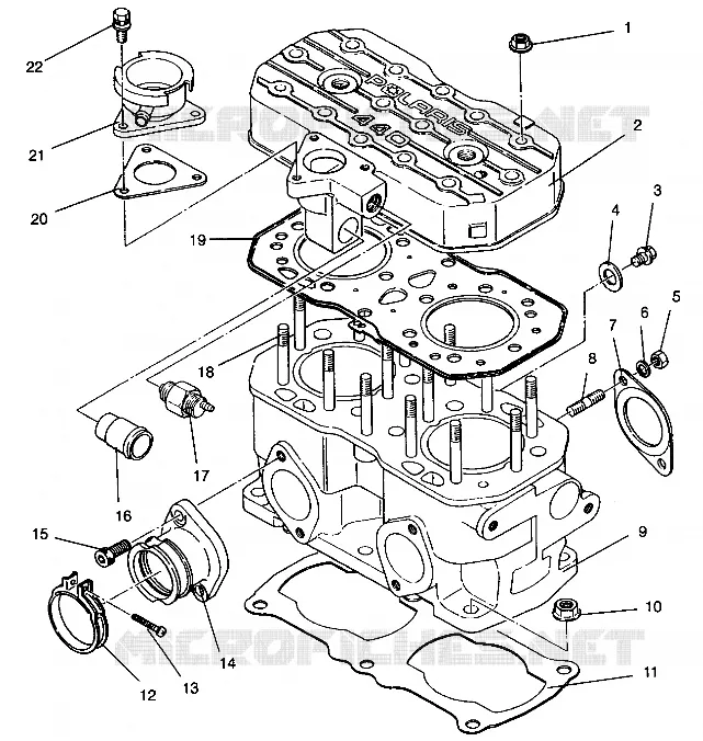 CYLINDER WIDETRAK LX 0942064 (49250425040031)